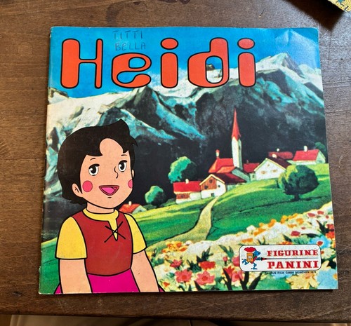 Album panini heidi - heidi, 1978