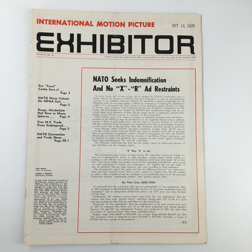 Int motion picture - int., exhibitor