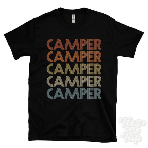 Maglietta camper ripetuta - maglietta,