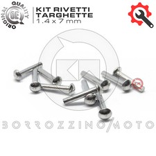 KIT 10 RIBATTINI RIVETTI PER
