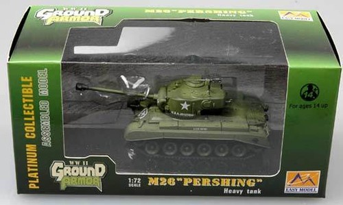 Easy model m26 pershing - model,