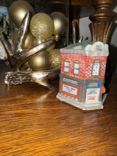 Villaggio di Natale Vintage, Collezione American Landmark, Negozio di Droghe Gemme