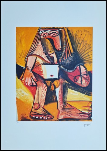Pablo picasso nuotatore in - *,