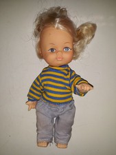 Bambola vintage ragazza bionda