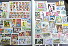 Album francobolli con oltre - francobolli,