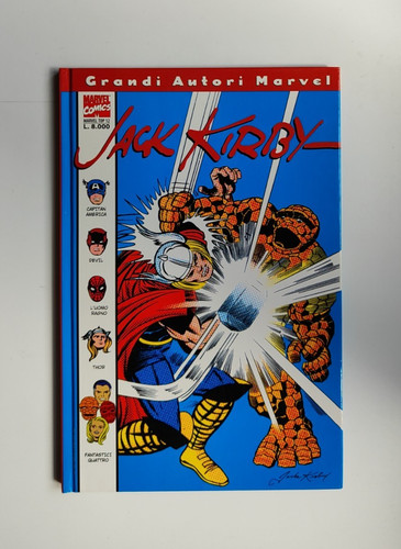 Jack kirby cartonato marvel - kirby,