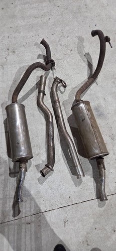 Coppia scarico silenziatore - coppia,
