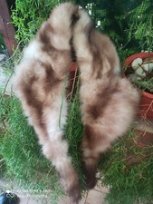 сollo volpe stola marrone - volpe,
