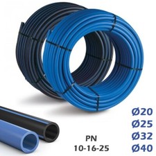 Rotolo Polietilene 50 MTL Tubo Acqua Potabile PE100 Certificato