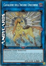 CAVALIERE DELL'INCUBO UNICORNO IT043 (Knightmare Unicorn) • Segreta • RA01 • 1Ed