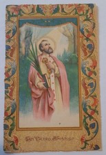 💣 Santino antica cartolina