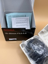 Sigma 18-50mm f/3.5-5.6 DC [