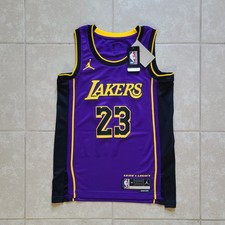 Maglia Nike Lebron James Los Angeles Lakers nuova con etichetta