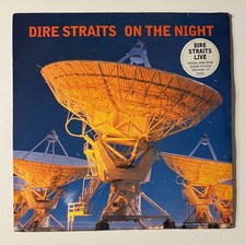 DIRE STRAITS mark knopfler 2LP ON THE NIGHT LIVE