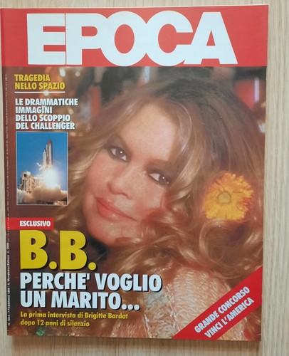 Epoca 1986 brigitte - epoca, bardot