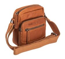 Borsa a tracolla The Chesterfield Brand Bremen S borsa cognac marrone nuova