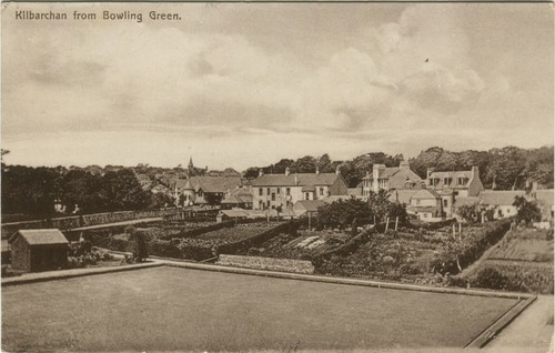 Kilbarchan from bowling green - from,