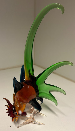 Gallo vetro murano - gallo,