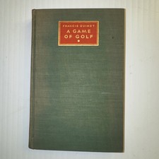 Francis Ouimet SIGNED A Game