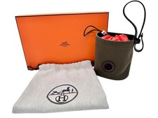 Hermès Borsa Sacchetto per Dolci Nuova Oliva Piccola Cani Gatti Animali