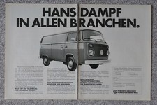 Original Werbung VW Bus T2