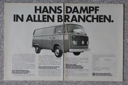 Pubblicità originale bus - vw,
