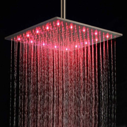 Soffione doccia led - , 16"