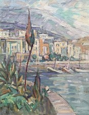 Quadro a Olio Karl Freede