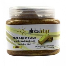 ⭐SPEDIZIONE VELOCE⭐ GLOBALSTAR VISO E CORPO SCRUB ORO 500ML