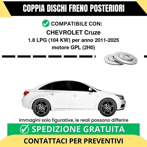 Coppia dischi freno - coppia, posteriori