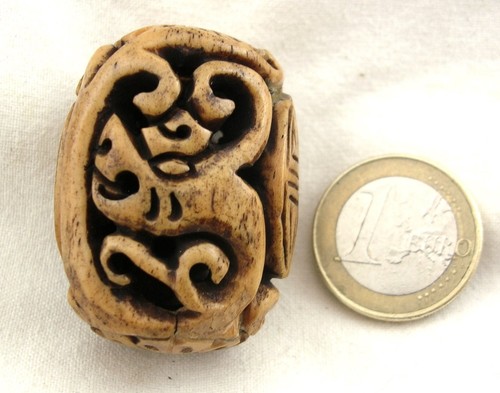 Vintage bead pendente collana - bead,