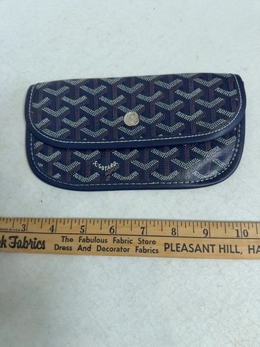 Goyard navy blue chevron - blue,