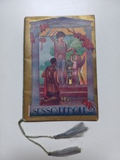 CALENDARIETTO PROFUMATO DA BARBIERE "SESSO DEBOLE..?" ORIGINALE DEL 1938