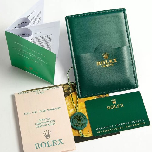 Rolex set completo porta carte