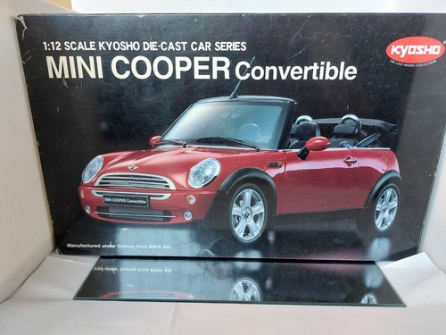 Kyosho mini cooper cabrio - kyosho, red