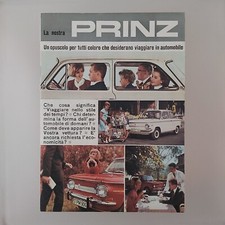 LA NOSTRA PRINZ (NSU) - PRINZ 1000 - RIVISTA OPUSCOLO - 1964 circa