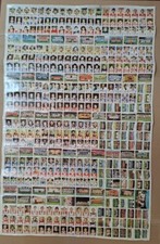 FOGLIO INTERO DI FIGURINE