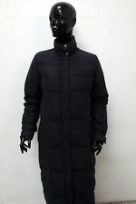 Woolrich Giubbotto Donna Taglia L Giubbino Blu Invernale Logo Coat Jacket Woman
