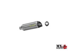 TERMINALE STREET THUNDER ALLUMINIO CON FONDELLO CARBY YAMAHA YZF R6 2006-2007...