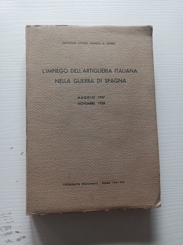 Impiego dell artiglieria - l'impiego, dell'artiglieria