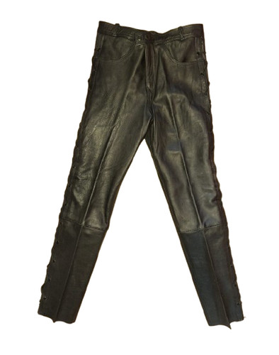 Pantaloni moto vera pelle - pantaloni, in