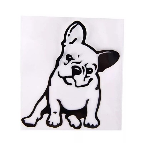 Adesivo auto cane bulldog pet - auto,