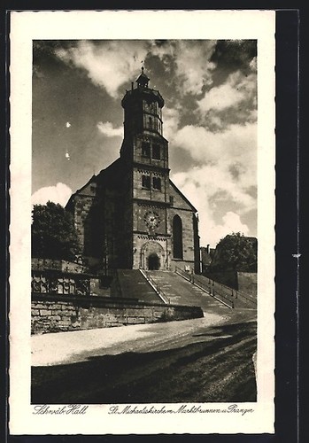 Cartolina schwäb hall - cartolina,