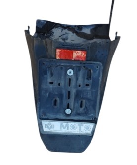 Carena portatarga honda silver - portatarga,