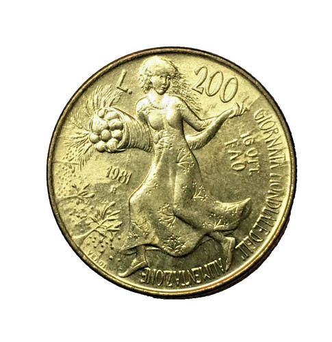 Italia repubblica 200 - repubblica, lire