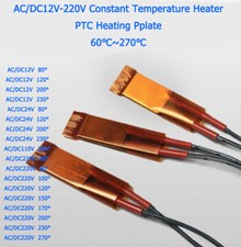 AC/DC12V-220V riscaldatore a temperatura costante nucleo riscaldante PTC piastra riscaldante 0 ~ 270 °C