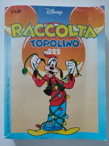 Raccolta topolino 222 - topolino, n
