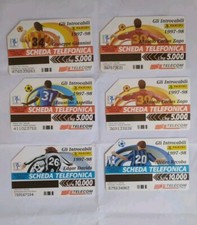 Schede Telefoniche Telecom Serie Gli Introvabili Calciatori Panini 1997/98 