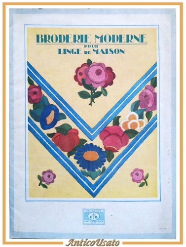 Broderie moderne pour linge - moderne,