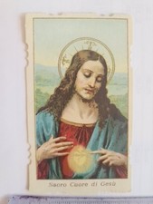 Santino Holy Card Fustellato